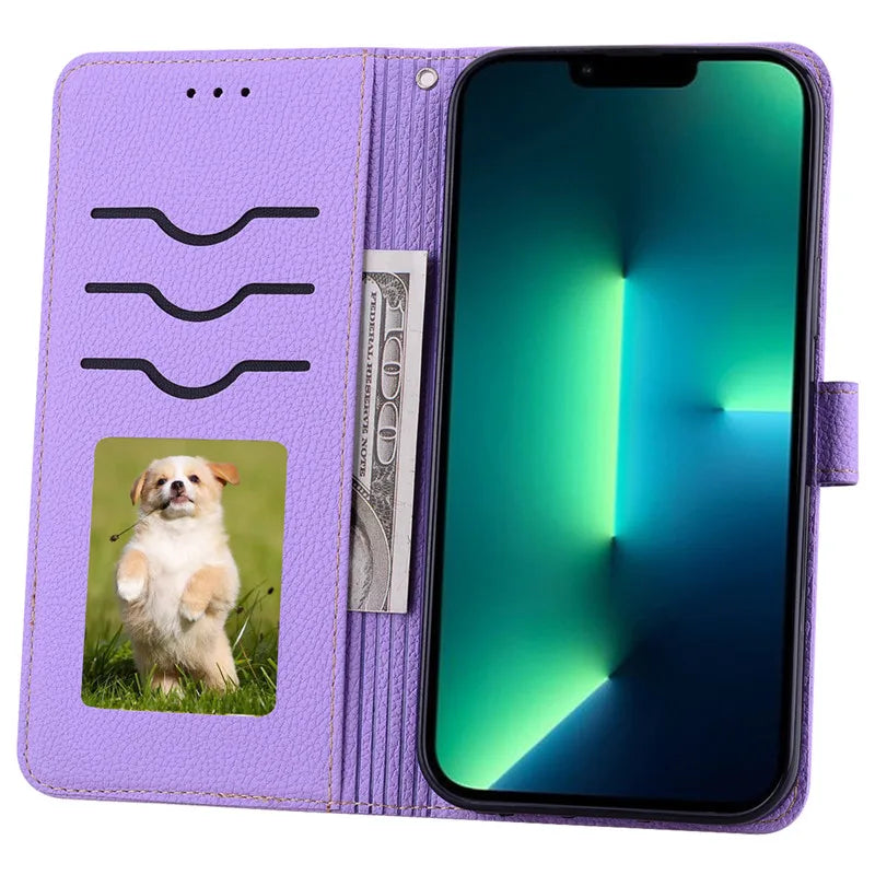 Redmi A3 Leather Wallet Phone Case