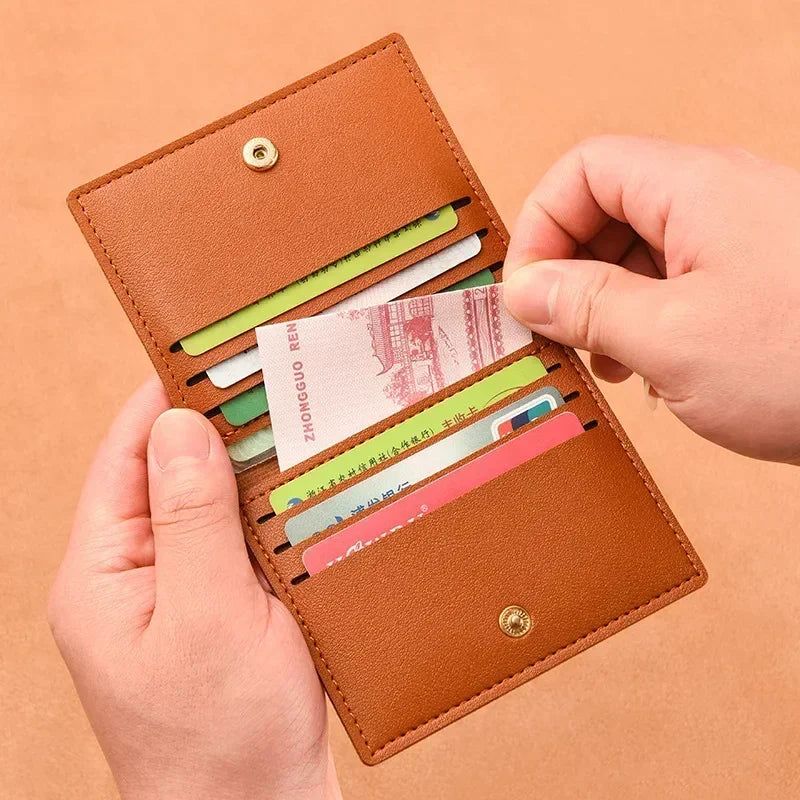Leather Credit Card Wallet