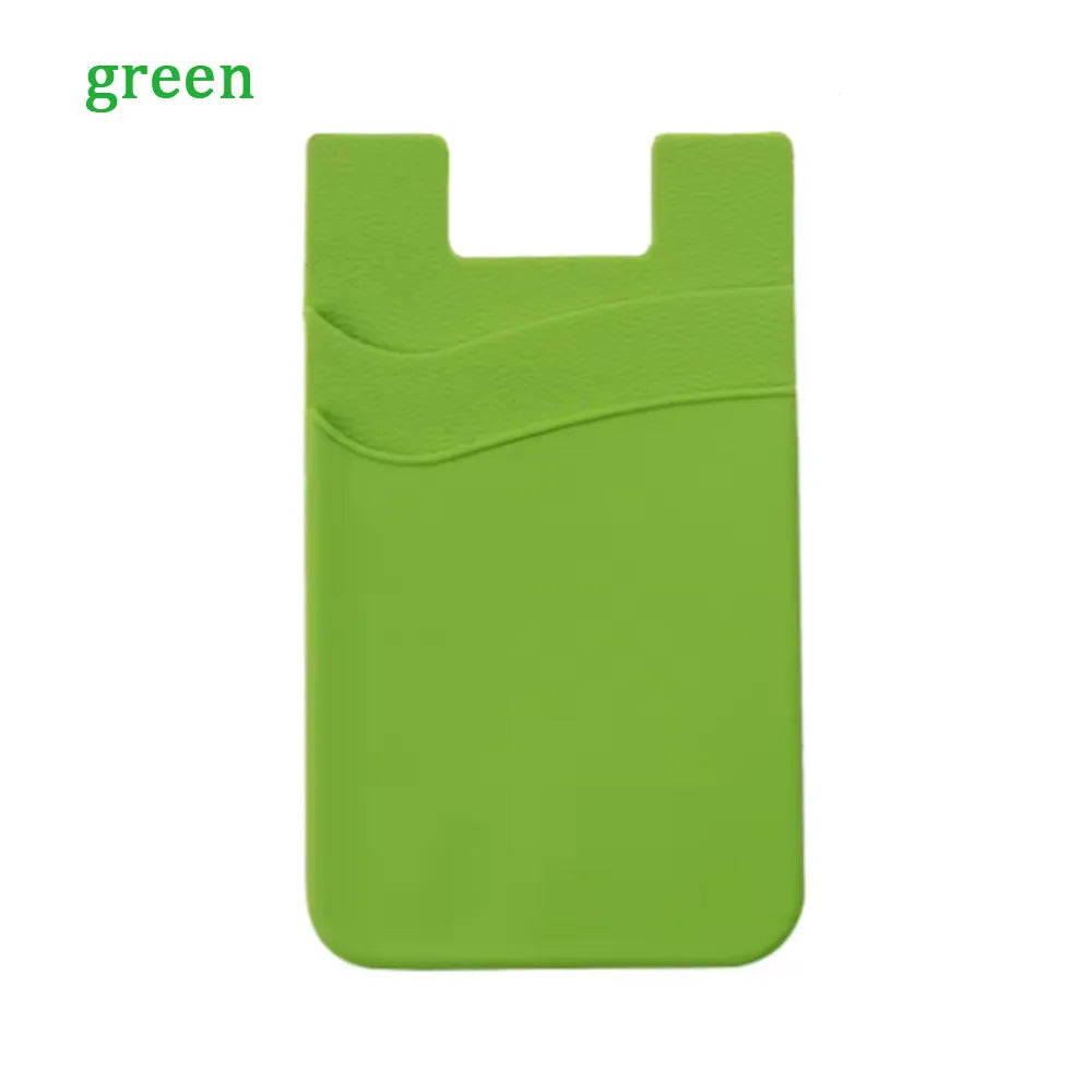 Silicone Stick-On Phone Wallet