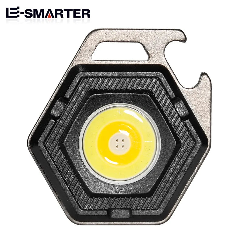 Multifunctional COB Keychain Light