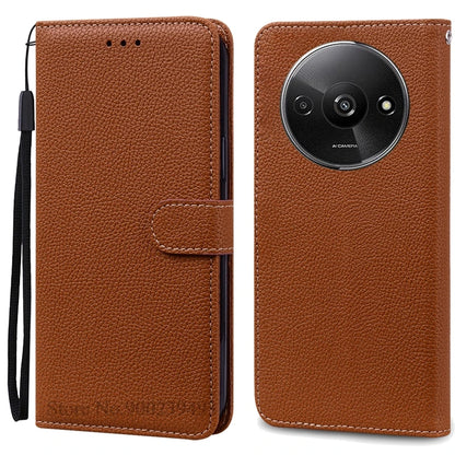 Redmi A3 Leather Wallet Phone Case