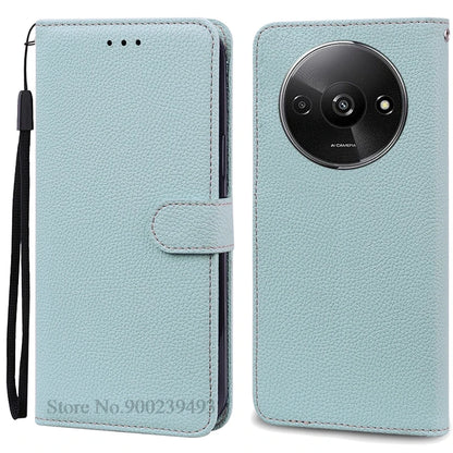 Redmi A3 Leather Wallet Phone Case