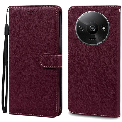 Redmi A3 Leather Wallet Phone Case